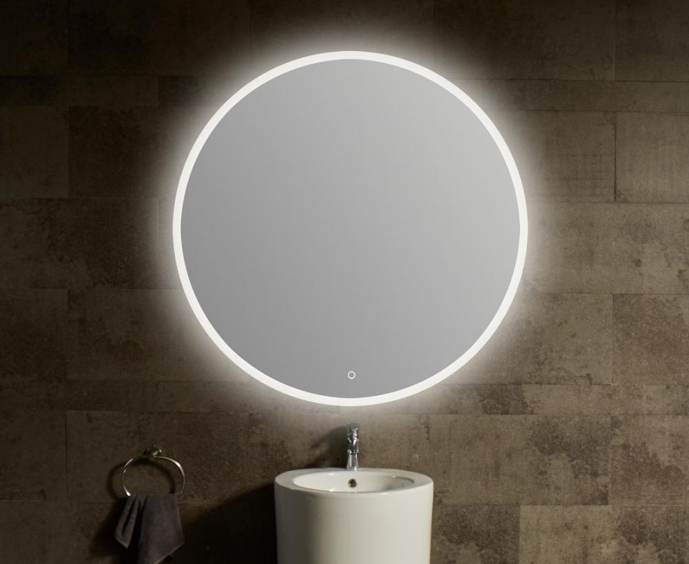 Φ800mm Framed Round LED Mirror