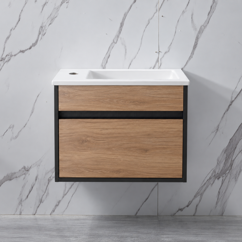 MY-70048-500-547B-VANITY Cork Shadow 460mm Wall Hung Vanity