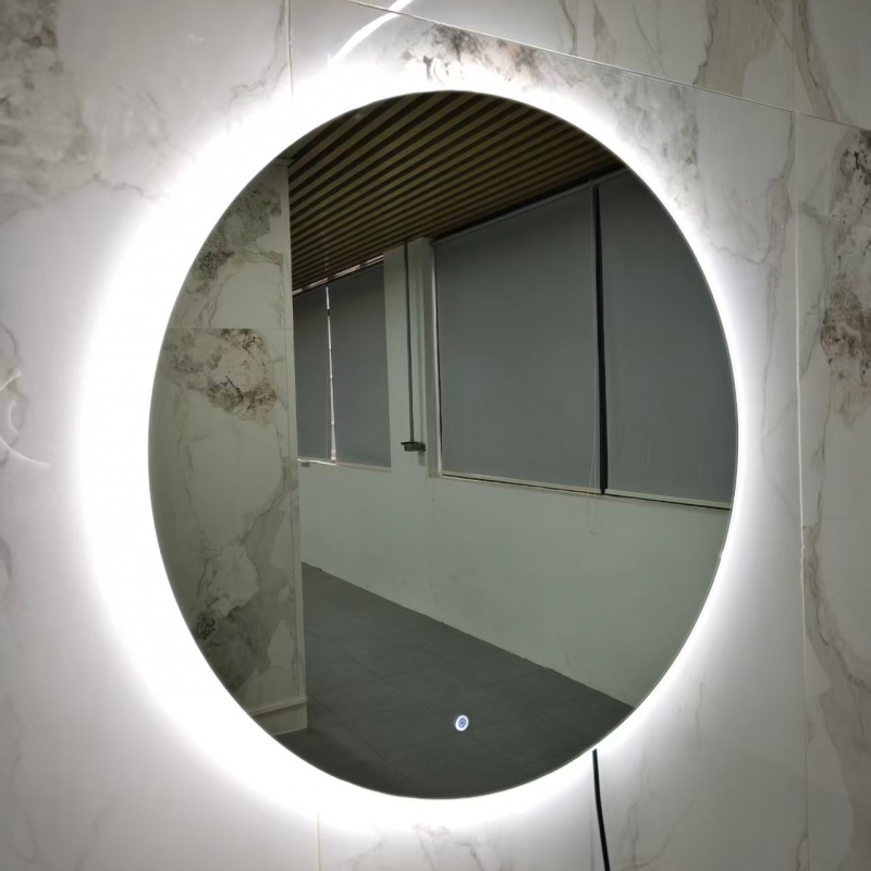 NU-800F, LED mirror without frosted edges