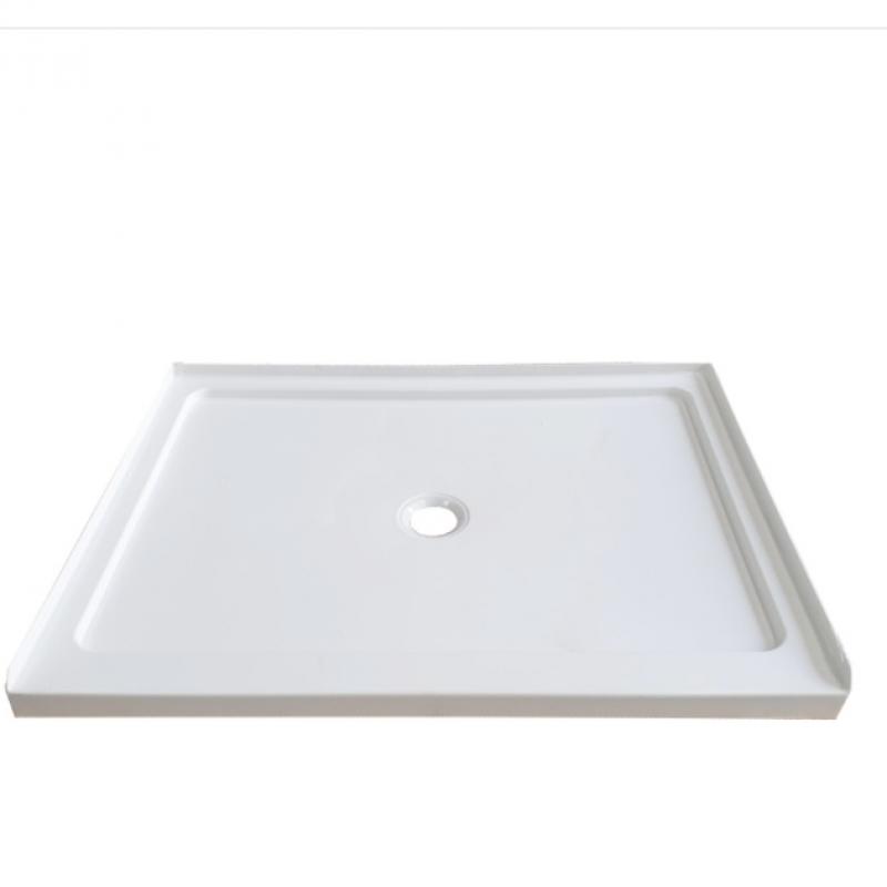 Shower Tray -1000( 3 Sides), Centre hole