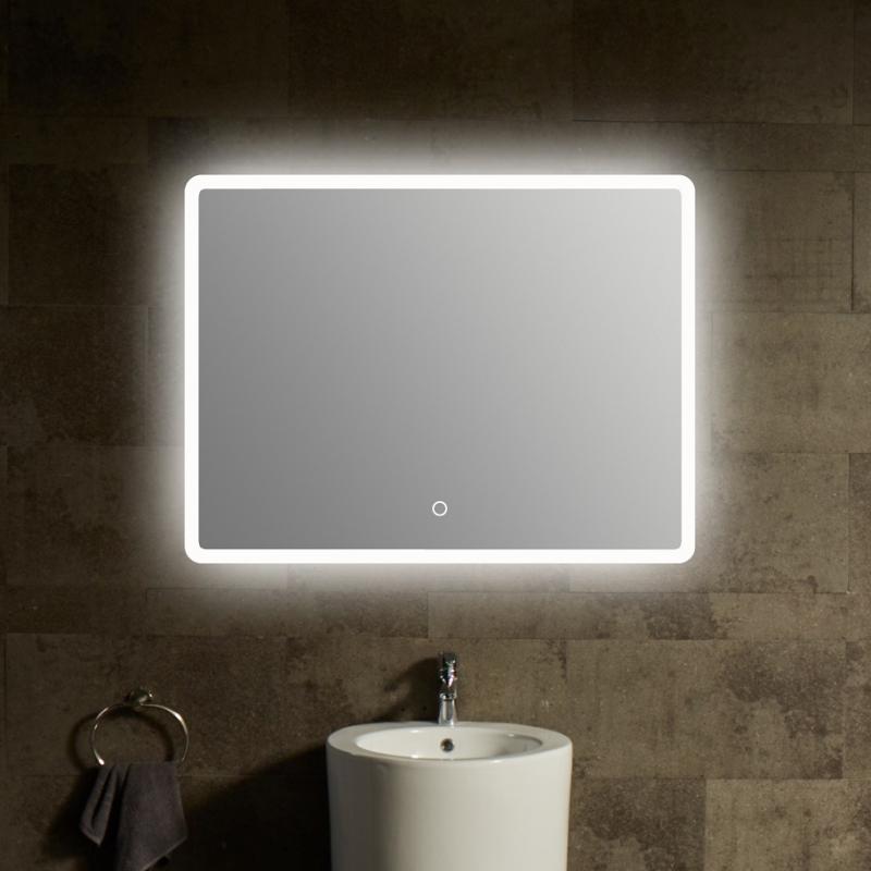 900*700mm Framed Square LED Mirror