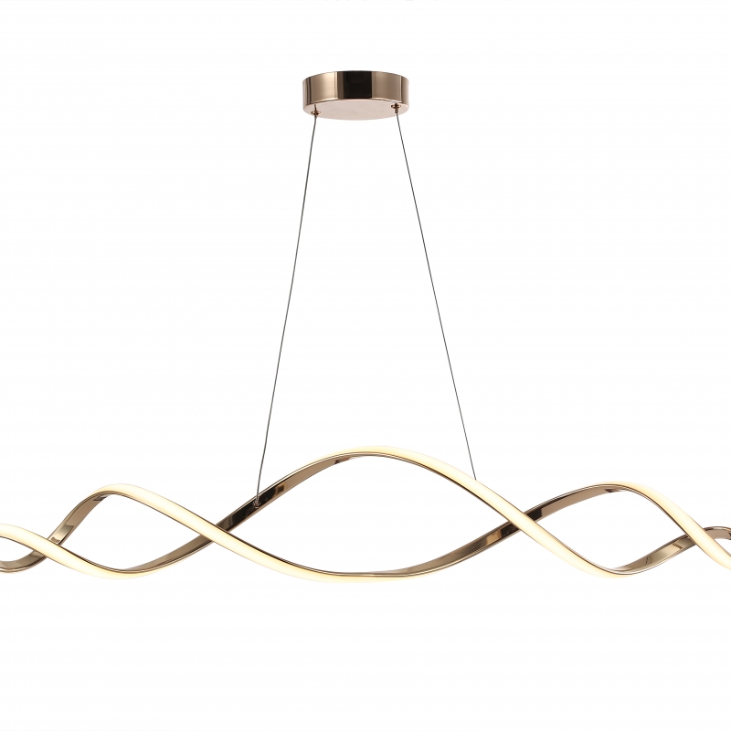 NULD-6461-1F LED Light, Gold