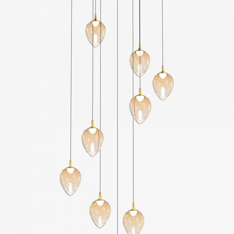 NULD-1012-9A-G LED Light, Gold