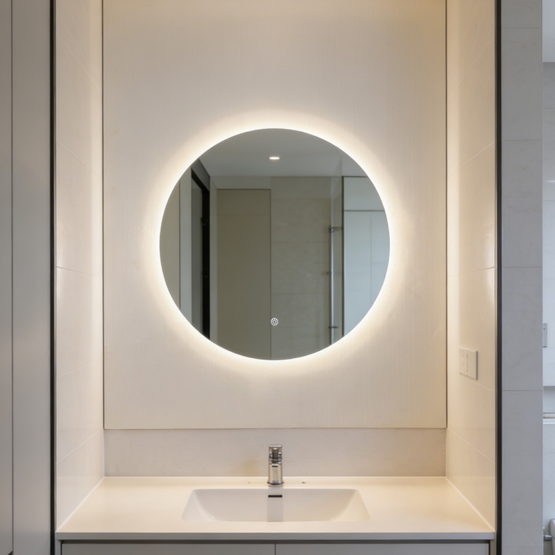 NU-700F, LED mirror without frosted edges