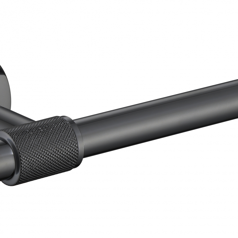 S03018B, Toilet Paper holder, Matt Black