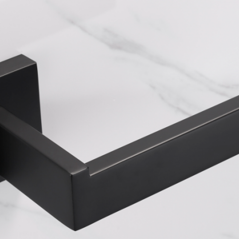S03011B, Toilet Paper holder, Black