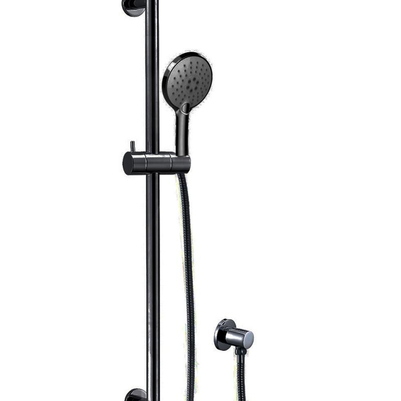 410004PH Round Hand shower set -Matt Black 手持花洒黑色圆